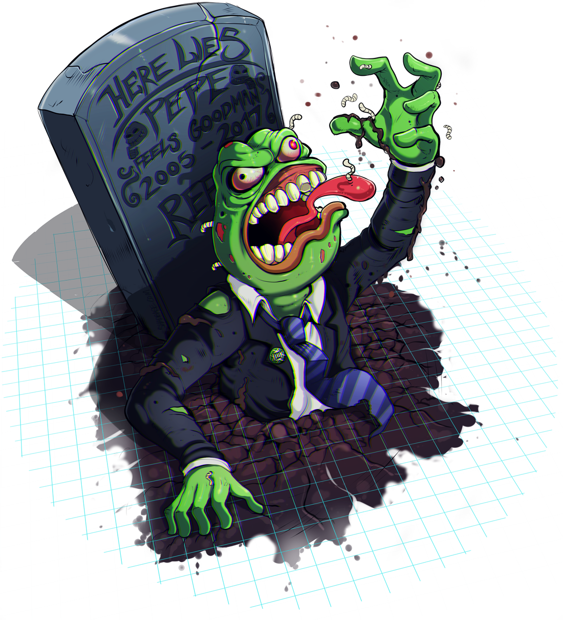 zombie pepe